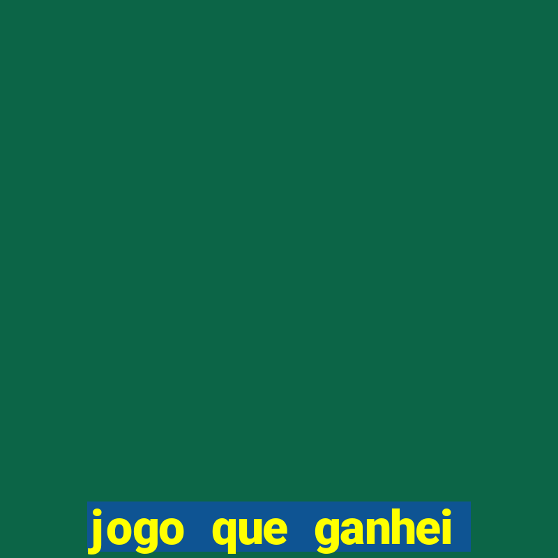 jogo que ganhei dinheiro de verdade